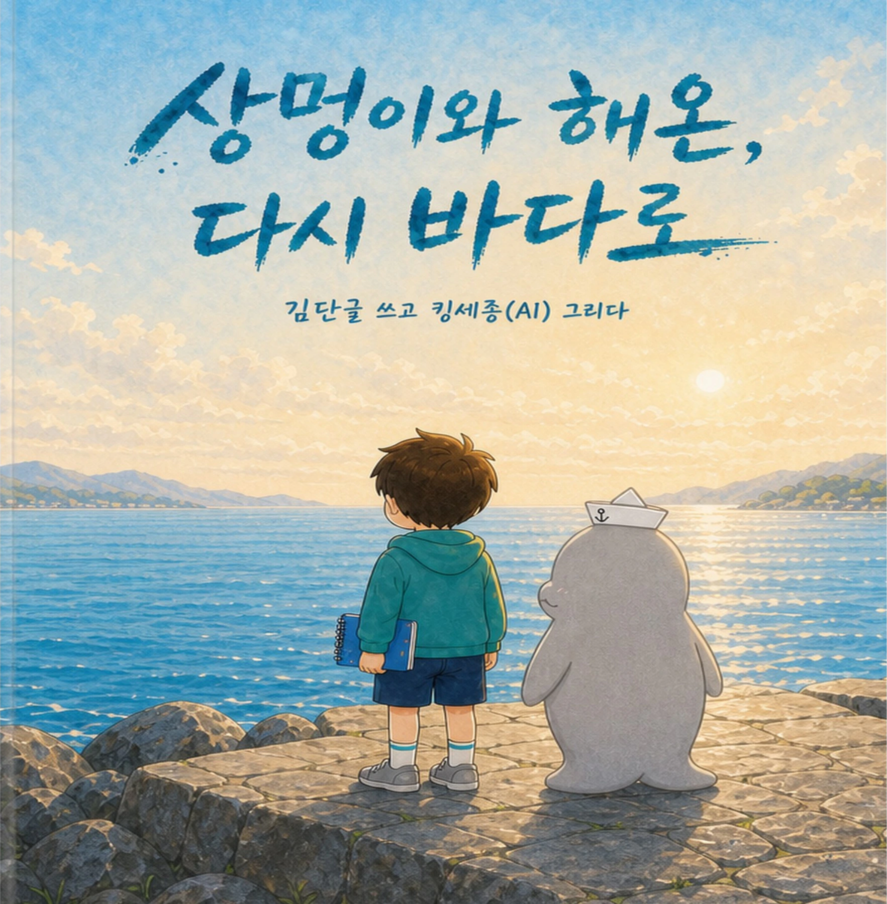 상멍이와 해온, 다시 바다로 앞표지